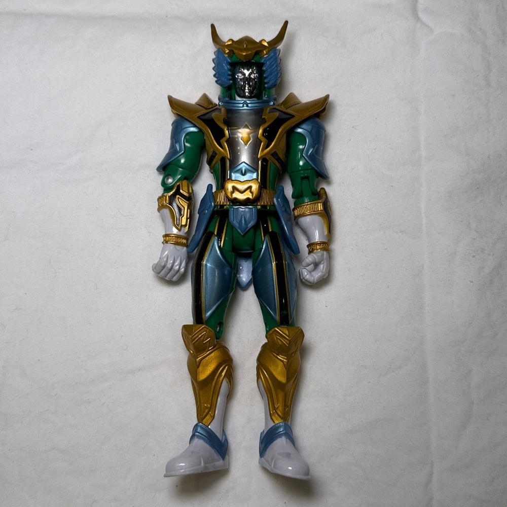 Power Rangers Mystic Force Green Dragon Fire Ranger Action Figure 2006 - Picture 4 of 5